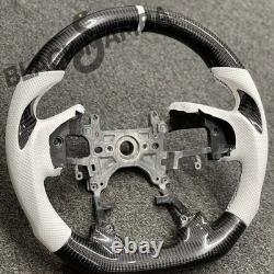 Real Carbon Fiber Steering Wheel Fits Honda Accord 9th 2013-2017