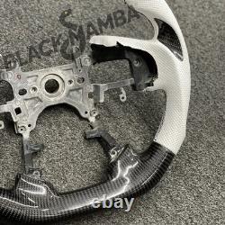 Real Carbon Fiber Steering Wheel Fits Honda Accord 9th 2013-2017