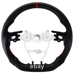 Real Carbon Fiber Steering Wheel For 2018 2022 Toyota Camry