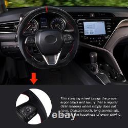 Real Carbon Fiber Steering Wheel For 2018 2022 Toyota Camry