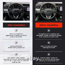 Real Carbon Fiber Steering Wheel For 2018 2022 Toyota Camry