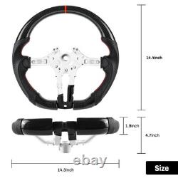 Real Carbon Fiber Steering Wheel For BMW M Sports M2 M3 M4 F80 F15 F30 US