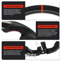 Real Carbon Fiber Steering Wheel For BMW M Sports M2 M3 M4 F80 F15 F30 US