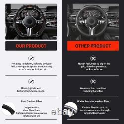 Real Carbon Fiber Steering Wheel For BMW M Sports M2 M3 M4 F80 F15 F30 US