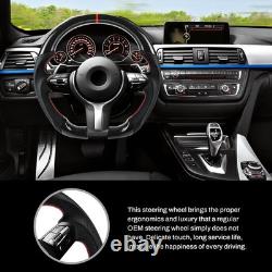 Real Carbon Fiber Steering Wheel For BMW M Sports M2 M3 M4 F80 F15 F30 US