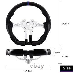 Real Carbon Fiber Steering Wheel For BMW M5/M6/M8/F10/F90/F06/F12