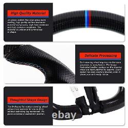 Real Carbon Fiber Steering Wheel For BMW M5/M6/M8/F10/F90/F06/F12