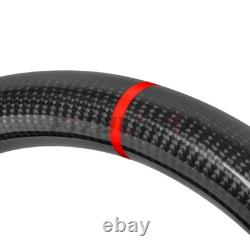 Real Carbon Fiber Steering Wheel For Chevy Corvette C5 1997-2004 Z06 Flat Bottom