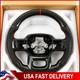 Real Carbon Fiber Steering Wheel For Ford F-150 Raptor F-350 2015-2019 Withcf Trim