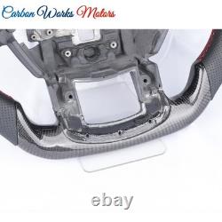 Real Carbon Fiber Steering Wheel For Ford F-150 Raptor F250 F350 F450 2015-2020
