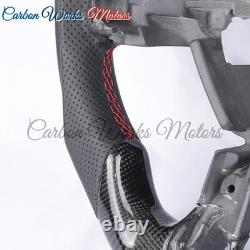 Real Carbon Fiber Steering Wheel For Ford F-150 Raptor F250 F350 F450 2015-2020