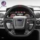 Real Carbon Fiber Steering Wheel For Ford F150 09-14 Raptor With Button Covers