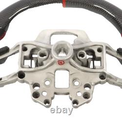 Real Carbon Fiber Steering Wheel For Ford Mustang EcoBoost GT 2018 2019-2023