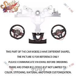 Real Carbon Fiber Steering Wheel For Honda Accord 10th 2018-2022 White