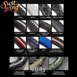 Real Carbon Fiber Steering Wheel For Honda Accord 10th 2018-2022 White