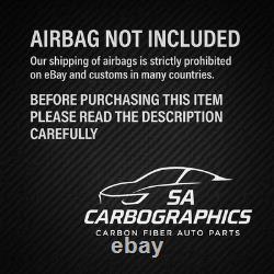 Real Carbon Fiber Steering Wheel For Honda Civic FD2/FN2 2006-12 8th Gen