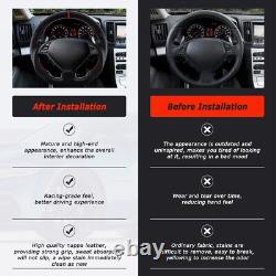 Real Carbon Fiber Steering Wheel For Infiniti G37 EX35 EX37 2007-2015