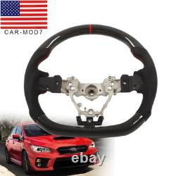 Real Carbon Fiber Steering Wheel For SUBARU STI WRX S209 2015-2020