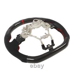 Real Carbon Fiber Steering Wheel For Subaru LEVORG WRX STI 2015-2022