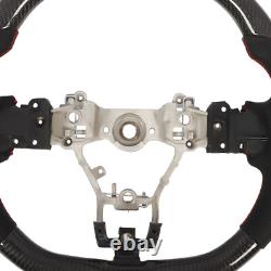Real Carbon Fiber Steering Wheel For Subaru LEVORG WRX STI 2015-2022