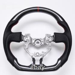 Real Carbon Fiber Steering Wheel For Toyota 86 BRZ ZC6 Scion FR-S MK1 2012-2016