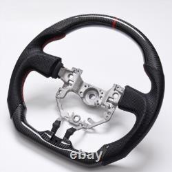 Real Carbon Fiber Steering Wheel For Toyota 86 BRZ ZC6 Scion FR-S MK1 2012-2016