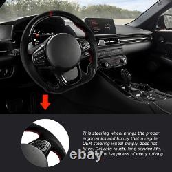 Real Carbon Fiber Steering Wheel For Toyota GR Supra A90 MKV 2019 2024