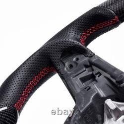 Real Carbon Fiber Steering Wheel For VW MK7 MK 7.5 Golf GTI 2013-2020