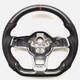Real Carbon Fiber Steering Wheel For Volkswagen Golf Mk7 Gti/r 2015-2020 Us