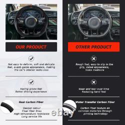 Real Carbon Fiber Steering Wheel For Volkswagen Golf MK7 GTI/R 2015-2020 US