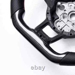 Real Carbon Fiber Steering Wheel For Volkswagen Golf MK7 GTI/R 2015-2020 US