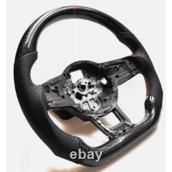 Real Carbon Fiber Steering Wheel For Volkswagen Golf MK7 GTI/R 2015-2020 US