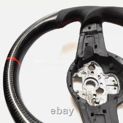 Real Carbon Fiber Steering Wheel For Volkswagen Golf MK7 GTI/R 2015-2020 US