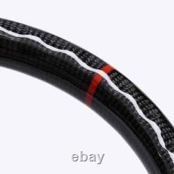 Real Carbon Fiber Steering Wheel For Volkswagen Golf MK7 GTI/R 2015-2020 US