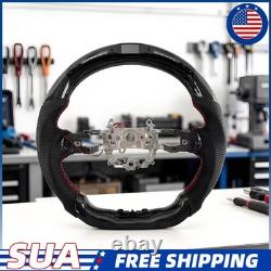 Real Carbon Fiber Steering Wheel With LED? For Honda Civic Gen 2022-2026