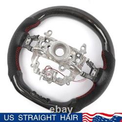 Real Carbon Fiber Steering Wheel With LED? For Honda Civic Gen 2022-2026