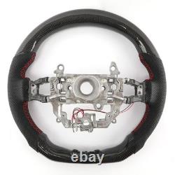 Real Carbon Fiber Steering Wheel With LED? For Honda Civic Gen 2022-2026