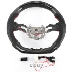 Real Carbon Fiber Steering Wheel With LED? For Honda Civic Gen 2022-2026