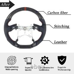 Real Carbon Fiber Streeing Wheel For Toyota 4runner Tundra Tacoma 2010-2023