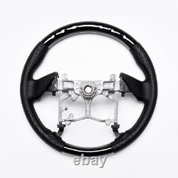 Real Leather Black Piano Customized Sport Steering Wheel 4RUNNER TUNDRA TACOMA
