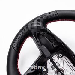 Real Leather Customized Sport Universal Steering Wheel 2021-2023 Model S X