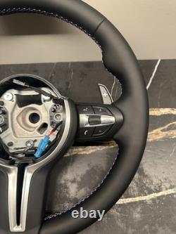 Real Napa Leather Steering Wheel BMW F30 F80 F82 M3 3 series X5M F15 Real Napa Leather Steering Wheel BMW F30 F80 F82 M3 3 series X5M F15