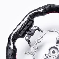 Real carbon fiber Flat Customized Sport Steering Wheel 2013-19 IS 250 350 RX350