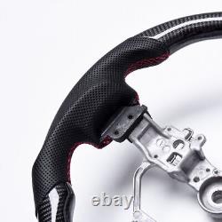 Real carbon fiber Flat Customized Sport Steering Wheel 2013-19 IS 250 350 RX350