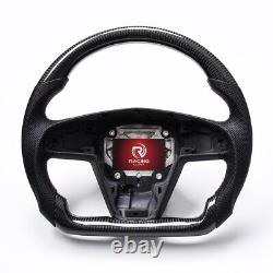 Real carbon fiber Sport WithHeated Steering Wheel for Tesla 2021-2023 Model S/X