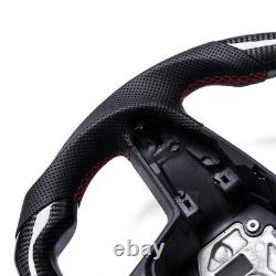 Real carbon fiber Sport WithHeated Steering Wheel for Tesla 2021-2023 Model S/X