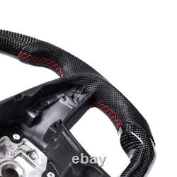 Real carbon fiber Sport WithHeated Steering Wheel for Tesla 2021-2023 Model S/X