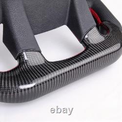 Real carbon fiber Steering Wheel for Ford Ford Raptor F150 15-2019 red strip NEW