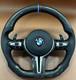 Real Carbon Fiber Withheated Nappa Leather Sport Steering Wheel Bmw F30 F80 F82 M3