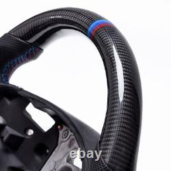 Real carbon fiber Withheated Steering Wheel BMW 1 3 Series E81 E82 87 E90 91 92 93